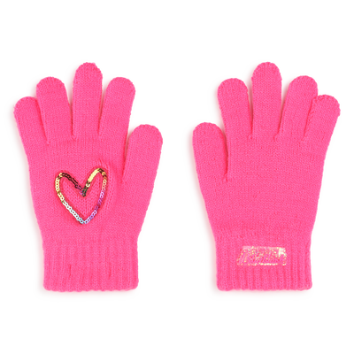 Handschuhe mit Paillettenherz BILLIEBLUSH GIRL