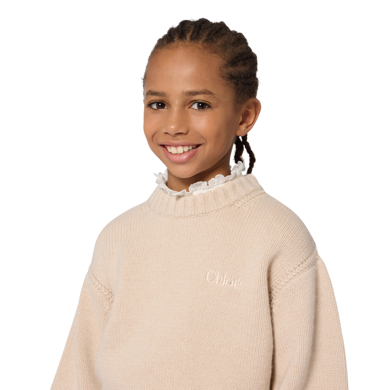 Strickpullover mit Rundhalsausschnitt CHLOE 
                        GIRL