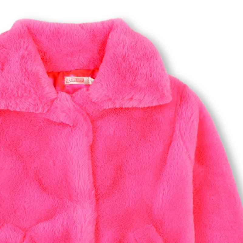 Mantel aus flauschigem Fleece BILLIEBLUSH 
                        GIRL