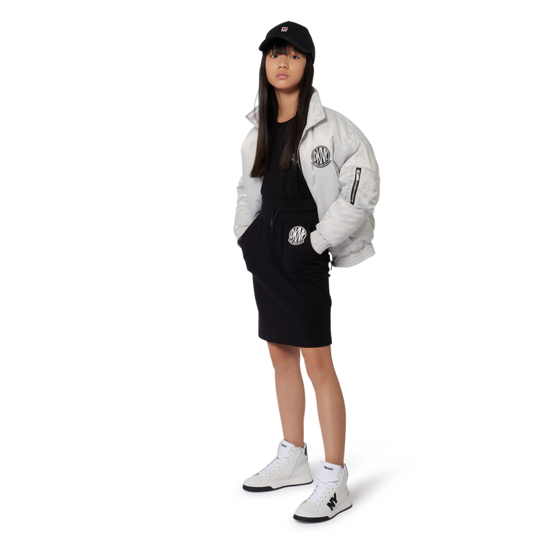 Zipper-Jacke mit Satin-Effekt DKNY 
                        GIRL