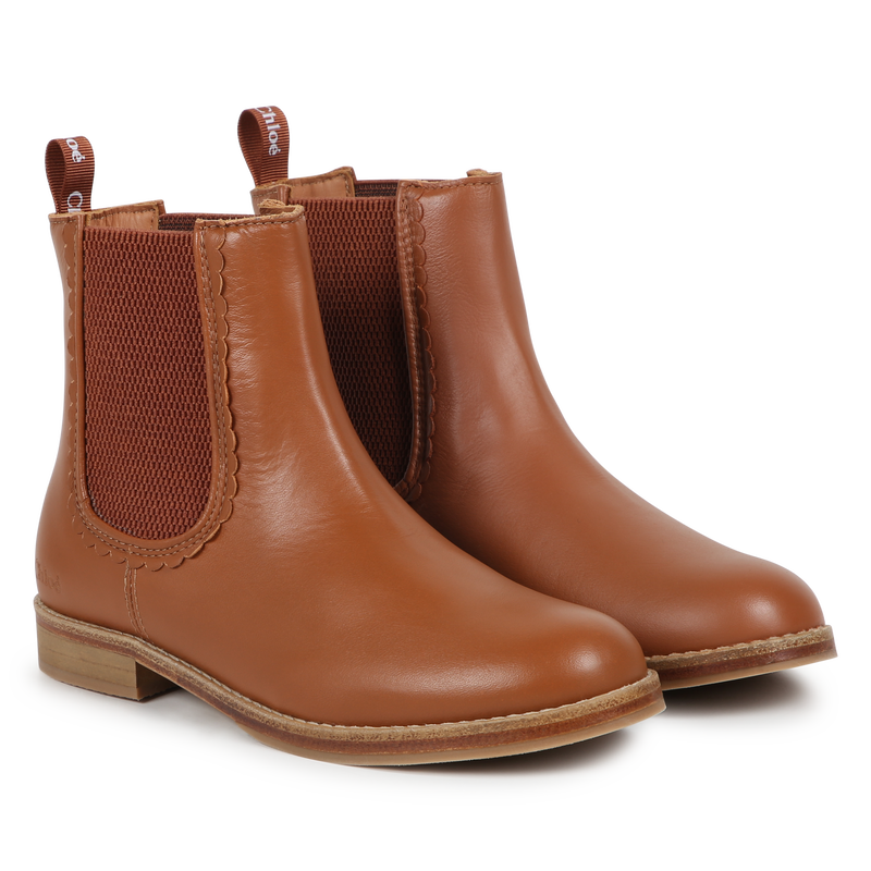 Stiefeletten aus Leder CHLOE 
                        GIRL