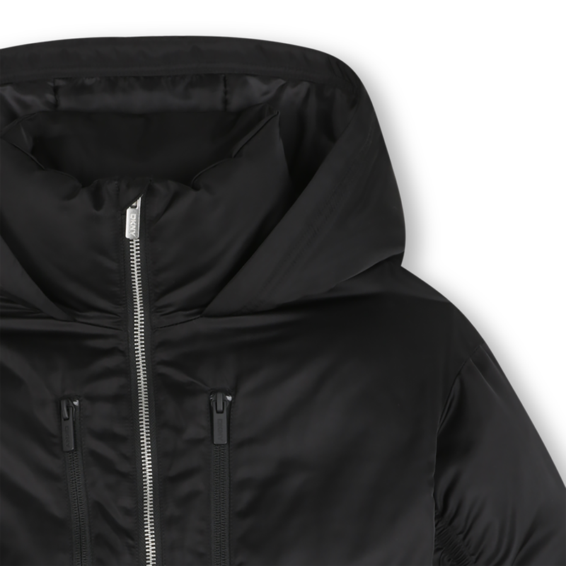 Wasserabweisender Parka mit Kapuze DKNY 
                        GIRL