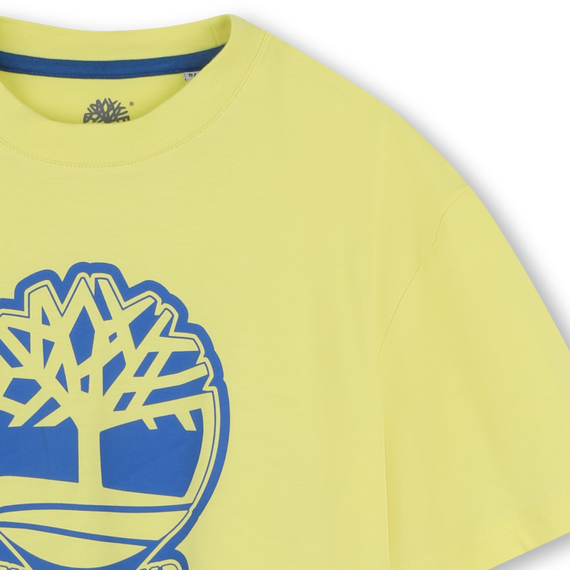 Zweifarbiges T-Shirt mit Logo TIMBERLAND 
                        BOY