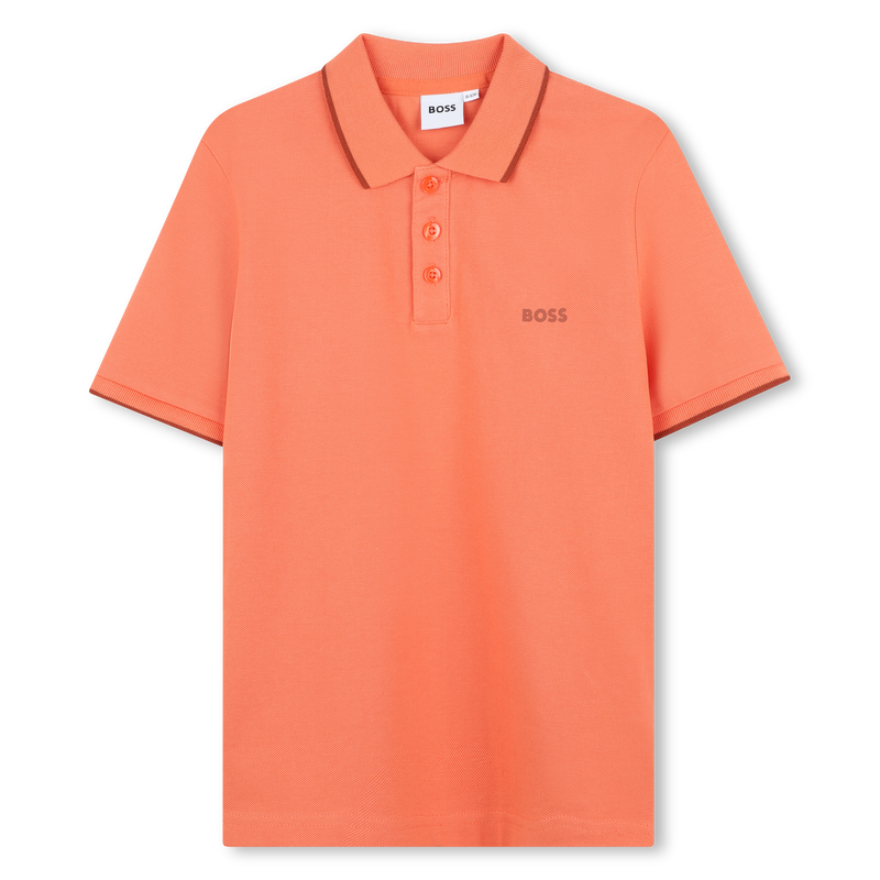 Poloshirt aus Pikee BOSS 
                        BOY