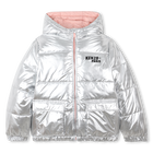 Wende-Daunenjacke aus Polyester KENZO KIDS 
                    GIRL