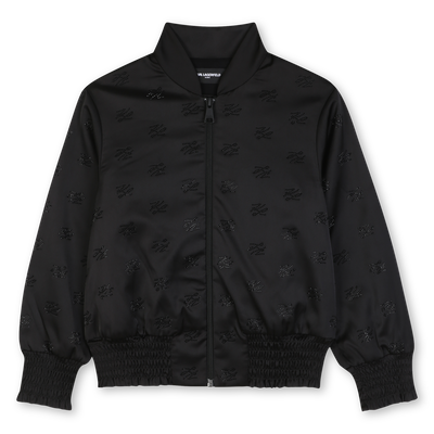 Satin-Cardigan KARL LAGERFELD KIDS GIRL