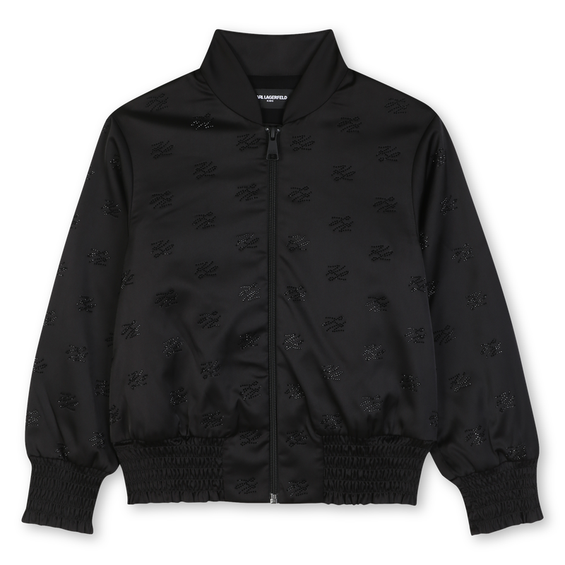 Satin-Cardigan KARL LAGERFELD KIDS 
                        GIRL