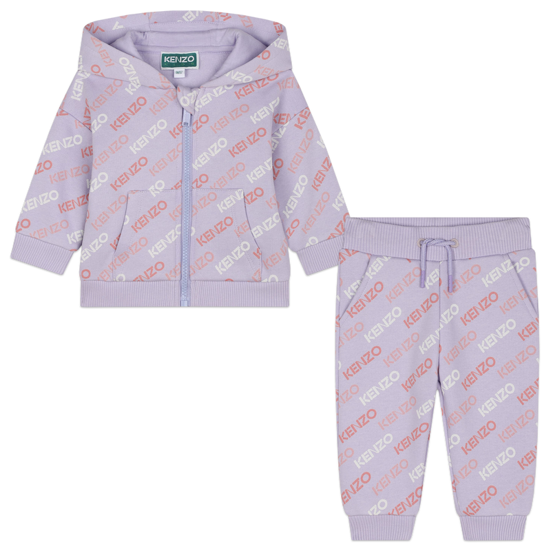 Set aus Sweatjacke und Hose KENZO KIDS 
                        GIRL