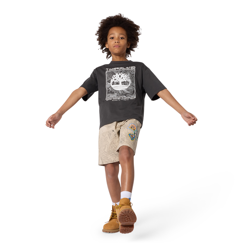 Kurz&auml;rmeliges t-shirt TIMBERLAND 
                        BOY