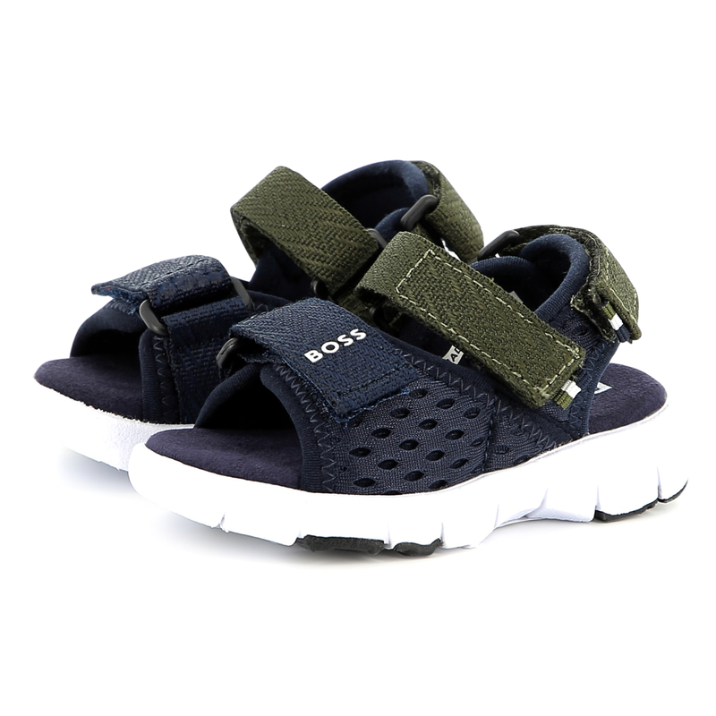 Sandalen mit Klettverschluss BOSS 
                        BOY