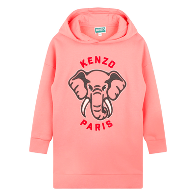 Sweatkleid mit Kapuze KENZO KIDS GIRL