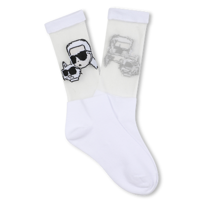 Mittelhohe Socken KARL LAGERFELD KIDS GIRL