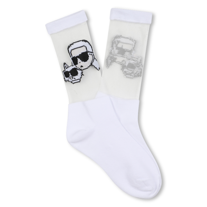 Mittelhohe Socken KARL LAGERFELD KIDS 
                        GIRL