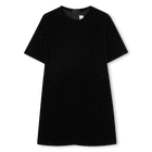 T-Shirt-Kleid aus Samt ZADIG VOLTAIRE 
                    GIRL