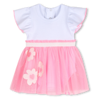 Kurz&auml;rmeliger body mit r&uuml;schen BILLIEBLUSH 
                    GIRL