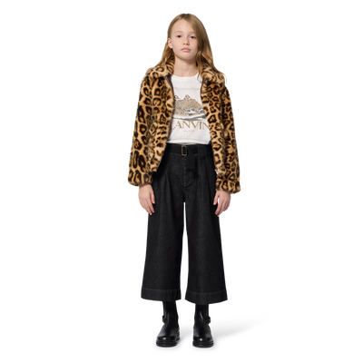 Flauschige fleecejacke LANVIN GIRL