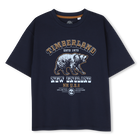 T-Shirt mit kurzen &Auml;rmeln, MARINE, hi-res