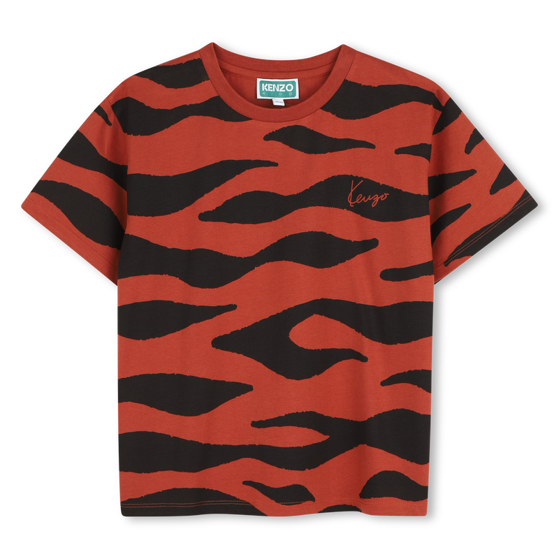 T-Shirt mit kurzen &Auml;rmeln KENZO KIDS 
                        UNISEX
