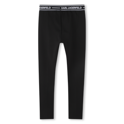 Leggings mit Muster KARL LAGERFELD KIDS GIRL