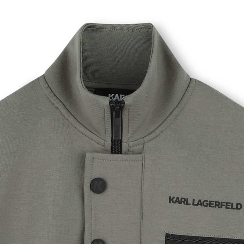 Trainingsjacke KARL LAGERFELD KIDS 
                        BOY