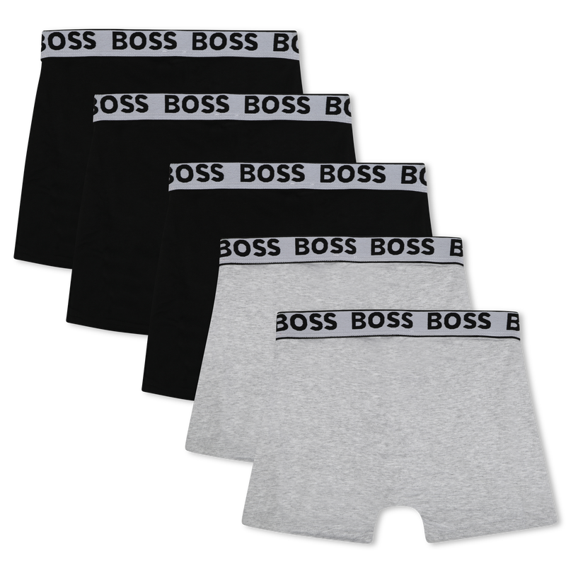 Set mit 5 Baumwoll-Boxershorts BOSS 
                        BOY