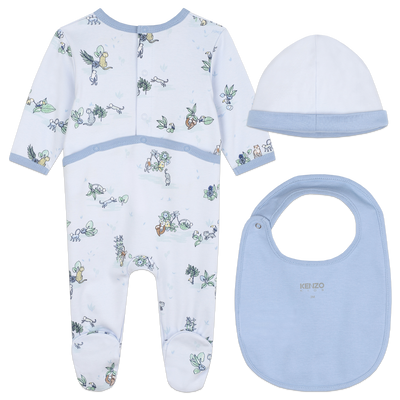 Pyjama, L&auml;tzchen und M&uuml;tze KENZO KIDS BOY