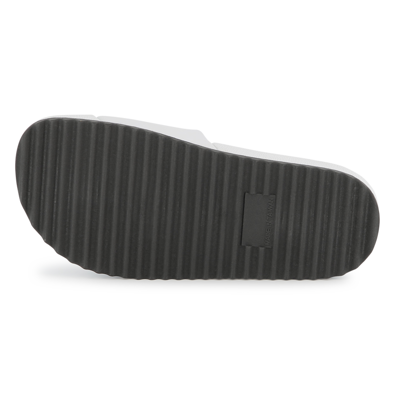 Pantoletten mit Relief-Druck KARL LAGERFELD KIDS 
                        GIRL