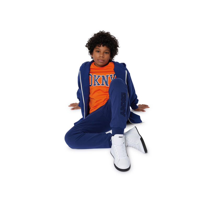 Kapuzenpullover aus Baumwolle DKNY 
                        UNISEX