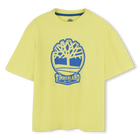 Zweifarbiges T-Shirt mit Logo TIMBERLAND 
                    BOY