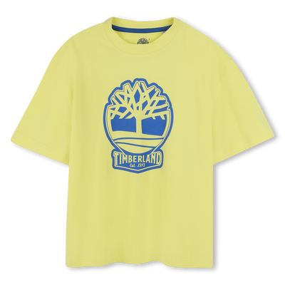 Zweifarbiges T-Shirt mit Logo TIMBERLAND BOY