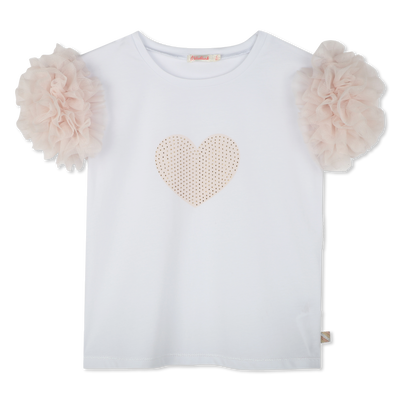 Festliches T-Shirt mit Volants BILLIEBLUSH GIRL