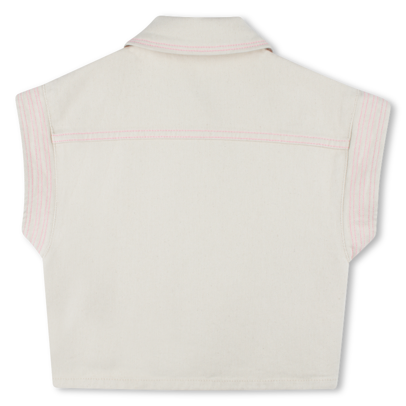 Kurzarm-J&auml;ckchen aus Baumwolle BILLIEBLUSH 
                        GIRL