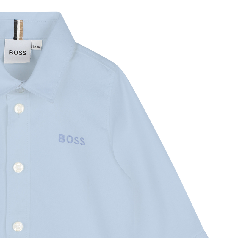 LANG&Auml;RMELIGES HEMD BOSS 
                        BOY