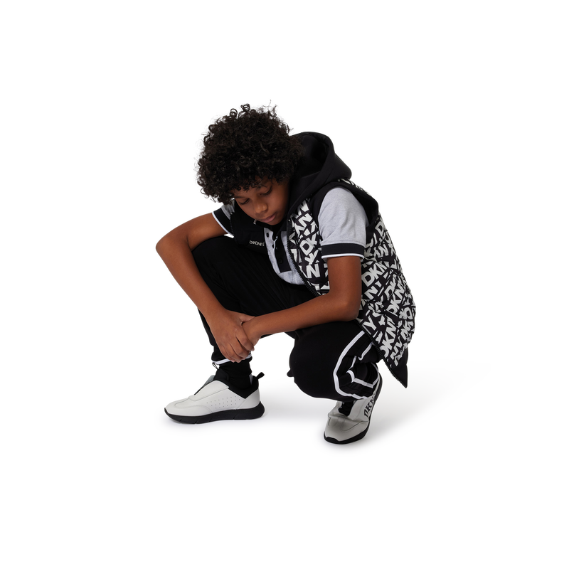 Kurzarm-Poloshirt aus Piqué DKNY 
                        BOY