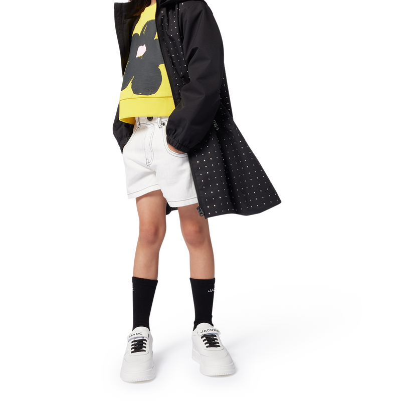 Sweatshirt aus Baumwollmolton MARC JACOBS 
                        GIRL