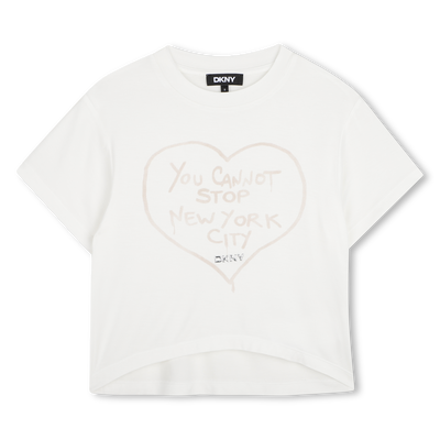 T-Shirt mit kurzen &Auml;rmeln DKNY GIRL