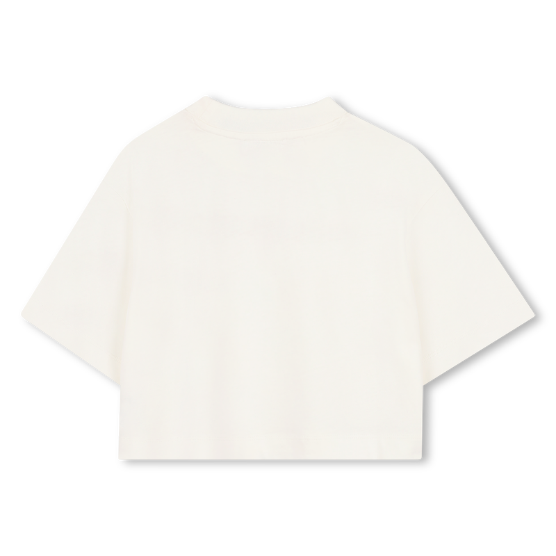Kurzärmeliges T-Shirt aus Jersey MICHAEL KORS 
                        GIRL