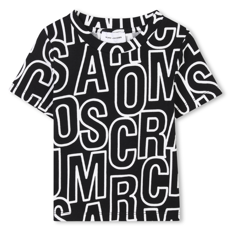 Kurzes, bedrucktes T-Shirt MARC JACOBS 
                        GIRL