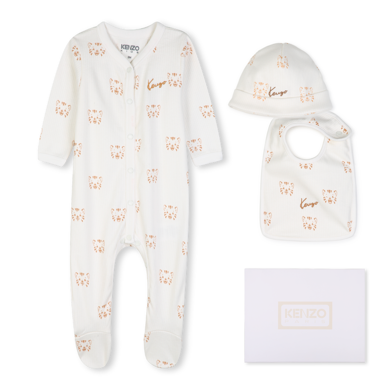 Pyjama-Set mit M&uuml;tze und L&auml;tzchen KENZO KIDS 
                        JUNGE