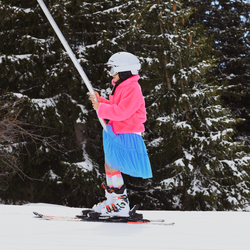 Mantel aus flauschigem Fleece BILLIEBLUSH 
                        GIRL