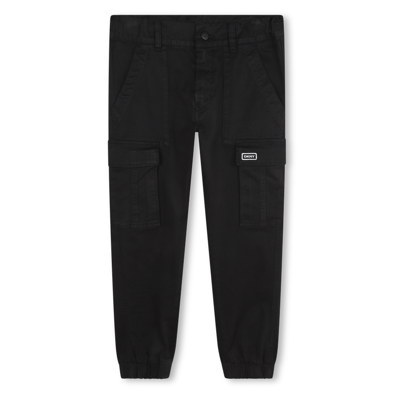 Baumwoll-Hose mit Taschen DKNY 
                        BOY