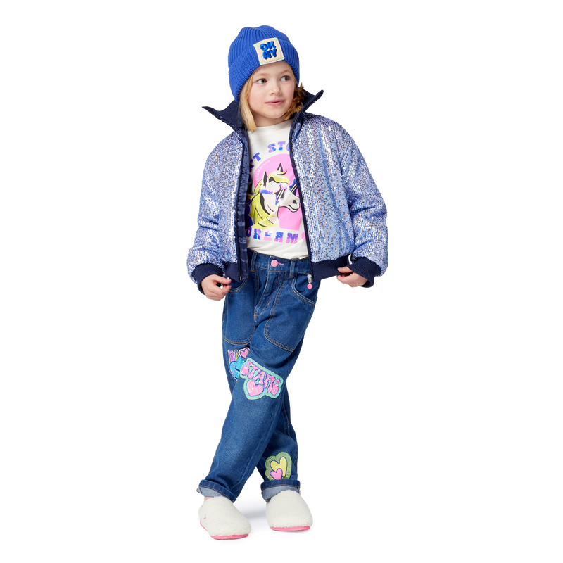 Pailletten-Jacke BILLIEBLUSH 
                        GIRL