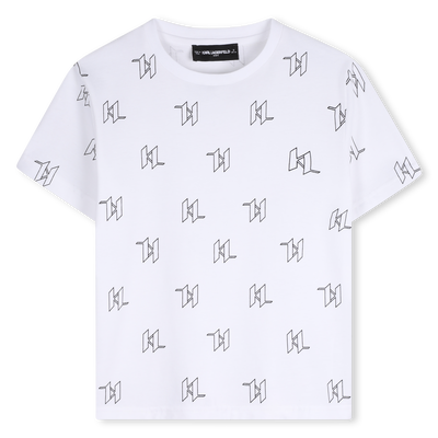 KURZ&Auml;RMELIGES T-SHIRT KARL LAGERFELD KIDS BOY