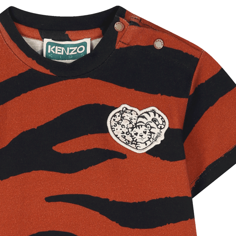Kurzarmkleid KENZO KIDS 
                        GIRL