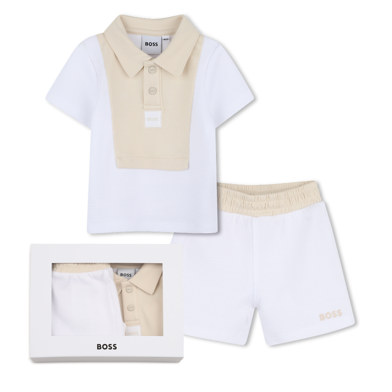 POLO + SHORTS SET BOSS 
                        BOY