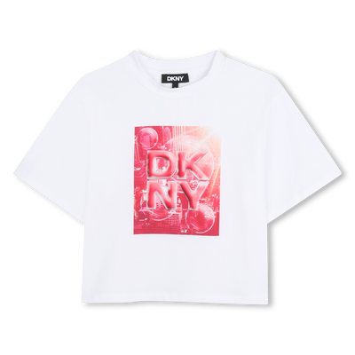 KURZ&Auml;RMELIGES T-SHIRT DKNY GIRL
