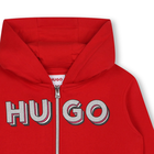 Kapuzen-Sweatshirt mit Zipper HUGO 
                    GIRL