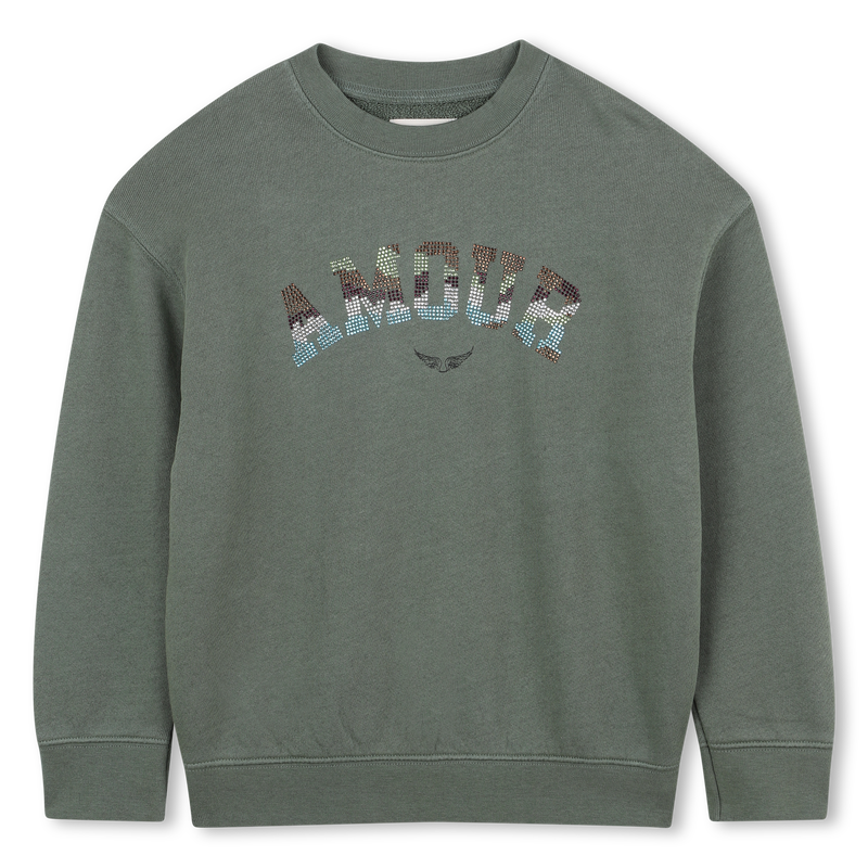 Meliertes Sweatshirt ZADIG & VOLTAIRE 
                        GIRL