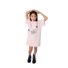 Kleid aus Baumwollfleece MARC JACOBS 
                    GIRL