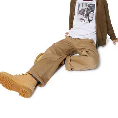 Zweifarbiges T-Shirt mit Druck TIMBERLAND BOY